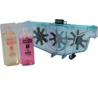 Nigrin Bicicleta Set Cadena de Limpiador Cepillo Ketten-Reinigungsgerät Aceite