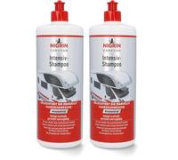 NIGRIN Champú Concentrado para caravanas y Otros vehículos, Potente y Suave, compatibilidad de Materiales Probada, 1 litro (Paquete de 2)