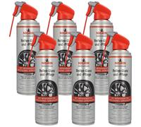 Nigrin Cuidado de Neumáticos 6x 500 ml Spray Brillo Limpiador Protección