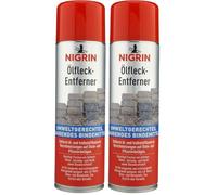 NIGRIN Eliminador de manchas de aceite, 500 ml, color verde (Paquete de 2)