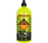 NIGRIN MAD DOCs - Champú para coche con efecto de drenaje de agua, respetuoso con el material, para suciedad persistente, 1 litro, incoloro