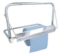 Nigrin Soporte Para Rollo De Papel Putztuch, Montaje En Pared, Taller, Plata
