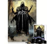 Nigromante en el Cementerio, Rompecabezas de 1000 Piezas para Adultos, Juego de ingenio, relajación Mental, Bordes Afilados, Regalo Premium (50x75cm)