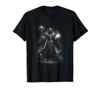 Nigromante Mago Oscuro con Esqueleto Un Ejér Camiseta