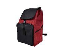 NihaoWXM Bolsa de Repuesto para Compras Bolsa de repuesto for carrito compras plegable, pequeño, tracción manual, bolsa tela resistente, uso especial for el hogar(Black and red)
