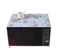 NihaoWXM Cubierta A Prueba De Polvo De Microondas 1pcs Waterproof Microwave Dust Cover Side Storage Oilproof(Green)