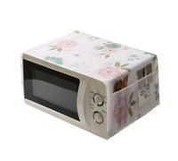 NihaoWXM Cubierta A Prueba De Polvo De Microondas 2Pcs Microwave Oven Dust Cover, Waterproof, Oil-Proof, For Household Use(Pink)