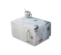 NihaoWXM Cubierta A Prueba De Polvo De Microondas Dust Cover Microwave Covers Oil-Proof Machine(White)
