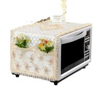 NihaoWXM Cubierta A Prueba De Polvo De Microondas Microwave Oven Covers Frame Easy Clean Dust Cover(Yellow)