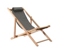 NihaoWXM Sillas Plegables Madera Silla Ajustable con Cabestrillo, Marco de Madera Haya, portátil, for Patio, Playa, Plegable, Tumbona for Exteriores(Color 7)