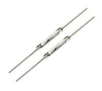 Nihcora 10 piezas Reedkontakt 14 mm x 2 mm Miniur Reedschalter 44 mm Laenge