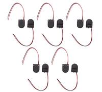 Nihcora 10 / StüCk CR2032 botón de celdas de la batería soporte carcasa carcasa cubierta con interruptor ON-OFF 3V batería caja