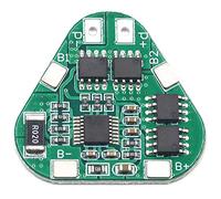Nihcora 3S 12V 18650 Placa de ProteccióN de BateríA de Litio 11,1 V 12,6 V Sobrecarga ProteccióN Sobrecarga 8A Paquete de 3 Celdas Li-Ion