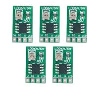 Nihcora 5 Piezas 30-1500MA Controlador LED de Corriente Constante Ajustable DC 3.3V 3.7V 4.2V 5V Placa de Control PWM Módulo de Potencia Reductor