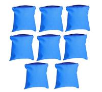 Nihcora 8 bolsas de almacenamiento para plata con cremallera, antideslustre, bolsas plateadas, bolsas protectoras para guardar joyas de plata