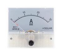 Nihcora 85C1-DC 30A DC VoltíMetro Cabeza de Puntero AmperíMetro AnalóGico Medidor de Panel