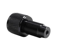 Nihcora Adaptador de CO2 M16 x 1,5, rosca CO2, adaptador de cilindro de gas, CO2, negro