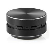 Nihcora Altavoz portátil compatible con conducción ósea, sonido estéreo, altavoz Bluetooth fácil de instalar (negro)