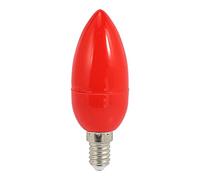 Nihcora Bombilla de Velas de luz LED Bombilla de luz roja con Luces de Luces de Vela con Ahorro de energia,E14