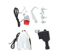 Nihcora Luz de la Bici Bicicleta Motorizada Luz Trasera de la Cabeza del Generador de DíNamo de FriccióN de la Bicicleta Accesorios de Bicicletas 6V 3W