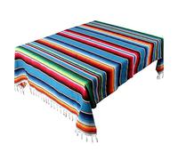 Nihcora Manta Mexicana Alfombra de Picnic Sarape Arrojar Mantel Hot Rod para Fiesta de Yoga, 120X180Cm