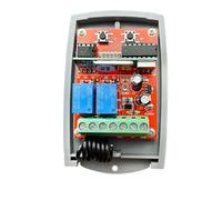 Nihcora Receptor de Control Remoto Universal para Puerta de Garaje 433MHz12V-24V Abridor de Control de Portón Eléctrico 433.92MHz Código de Aprendizaje Rodante