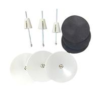 Nihcora - Soporte de hilo para máquina de coser industrial, juego de 3