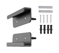 Nihcora Soporte de Pared para Tableta Fijado Mediante Adhesivo o Tornillo Soporte Adhesivo para Tableta para //E-Reader Negro