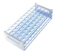 Nihcora Soporte de plástico para tubos de ensayo de 12-13 mm, 50 posiciones de agujeros