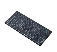 Nihcora Teclado Compacto con Cable para Portátiles - Mini Teclado Externo con Conexión USB, Ideal para Uso en el Hogar y la Oficina B