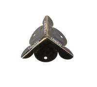 NIHENHAO 10 Piezas de Madera de Esquina Decorativa Antigua para Caja Protector de Esquina Caja de Gabinete Protector de Esquina Muebles Seguridad Gu