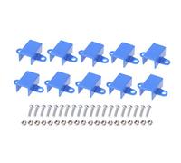 NIHENHAO 10 Piezas Soporte de Montaje N20 Base del Motor de Engranajes Fijo para Soporte de Marco 12 m Metal + ABS