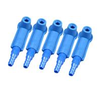 NIHENHAO 5 piezas de tubo de bombeo de aceite para coche, conector de líquido de freno de coche, herramienta de intercambio rápido, equipo de llenado de aceite