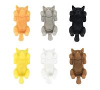 NIHENHAO 6 Piezas de Silicona para Marcadores de Copa de Vino con Forma de Gato Distintor de Taza Bebida Cha Silicona
