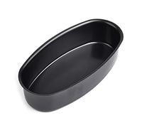NIHENHAO 9 Pulgadas Palo Forma Ovalada Pastel Pastel De Queso Pan Molde Bandeja para Hornear Acero Al Carbono