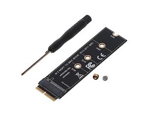 NIHENHAO Adaptador de Tarjeta conversora SSD M.2 PCIE NVME para Kit de Accesorios SSD para PCB 2013-2016