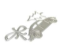 NIHENHAO Árbol Coche Troqueles De Corte De Metal Plantilla Álbum De Recortes Sello Papel En Relieve