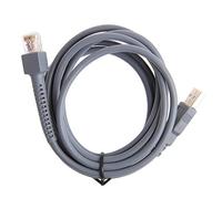 NIHENHAO Cable de Datos USB de 200 cm y 656 pies para escáner de código de Barras Symbol LS1203 LS2208/AP LS4008I LS4208 LS3008 -U01-S07ZAR