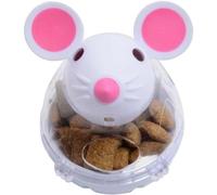 NIHENHAO Dispensador de comida para gatos con fugas, juguete de ratón, alimentador más lento interactivo para gatos, aburrimiento, recuerdo de mascotas