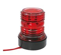 NIHENHAO Luz de navegación marina de 12 a 24 V para barcos, yates, luz de vela, impermeable, 360 grados, luces LED redondas, luz roja
