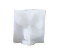 NIHENHAO Molde de Silicona con Vela en Forma de Gato Lindo para Decoraciones de Escritorio Hechas a Mano Vela de Resina epoxi de Yeso Molde para Hornear de Silicona Silicona