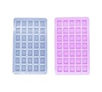 NIHENHAO Molde de Silicona pequeño Mahjong Gel de Gota de Cristal Alto para Molde Creativo Accesorios Hechos a Mano Moldes epoxi