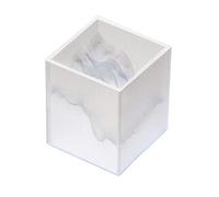NIHENHAO Montaña 3D para Molde Micro Paisaje Natural Simulación Resina Decoración Nieve Montaña Molde para Pintar Silicona de Doble Cara