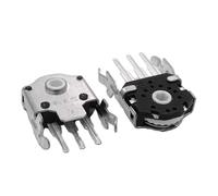 NIHENHAO Núcleos de enrojecimiento originales de 9 mm, codificadores de ratón, codificadores de ruedas, interruptores de ratón para G403, G603, G703, G703, núcleo plateado