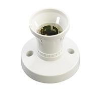 NIHENHAO Portalámparas de Techo Blanco B22 Portalámparas Adaptador Convertidor Base Montaje Resistencia a Altas Temperaturas para Baños Plástico Copper