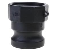 NIHENHAO Rosca Gruesa de 2" x 2" CAM Lock Adaptador de Tanque IBC Adaptador de Manguera de Agua Conector de Manguera de jardín Tanque IBC para plástico de Repuesto