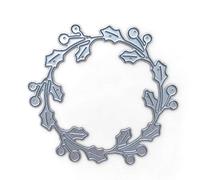NIHENHAO Troqueles De Corte De Metal con Anillo De Hoja Plantilla Álbum De Recortes Sello Papel En Relieve