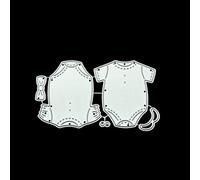 NIHENHAO Troqueles de Corte de Metal para Ropa de bebé Troqueles de Ropa Plantilla de Molde de Estampado para Manualidades de Arte en Papel Decoración de álbumes de Fotos
