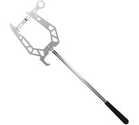 Nihexo The Boat Hook, Easy Long-Distance Threader, U Shaped Boat Hook, Stainless Steel Telescoping Boat Hook, Multi-Purpose Dock Hook for Your Home and Outdoor