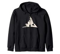 Nihilist Penguin Meme Montaña Hielo Existencial Sudadera con Capucha